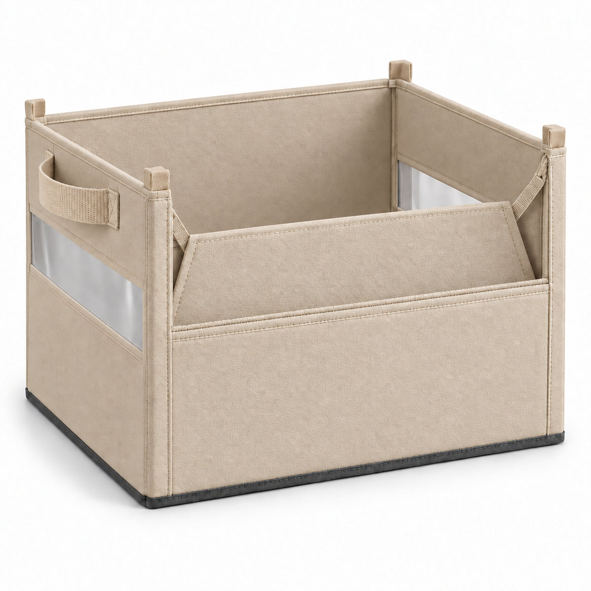 FoldFront Shelf Bin